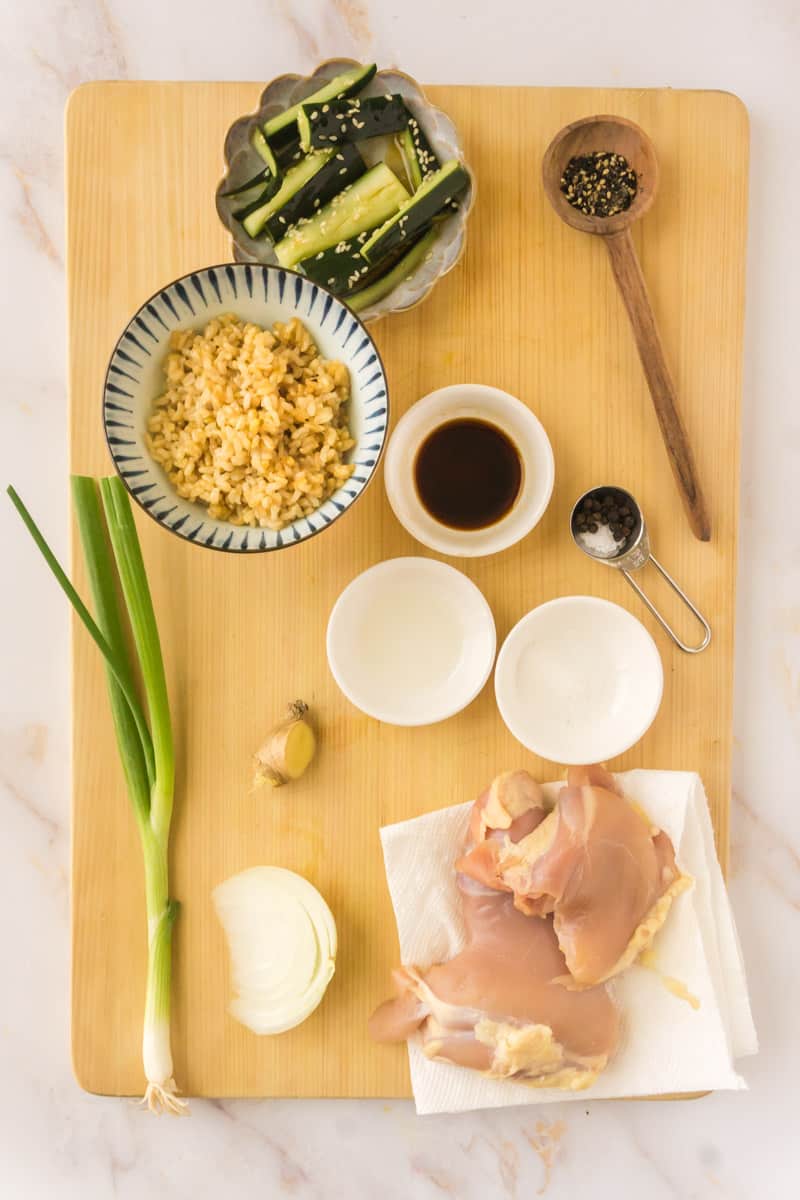 Teriyaki Chicken Ingredients