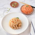 healthy fried rice meal