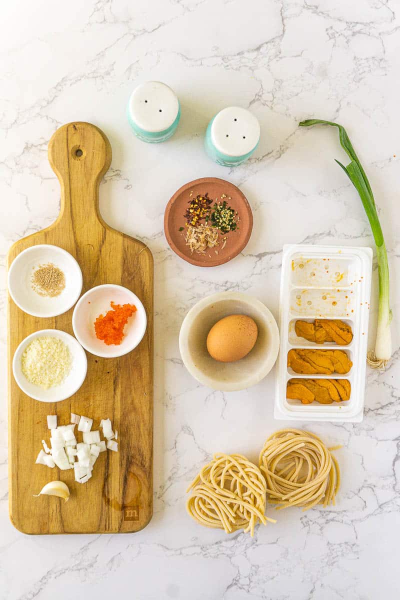 uni pasta ingredients