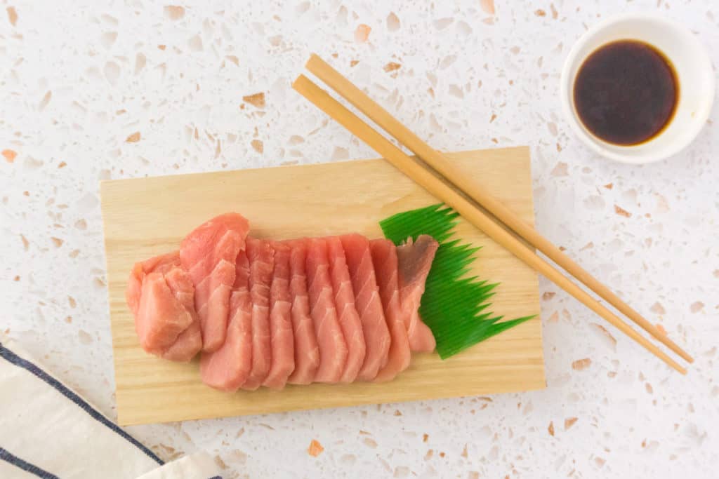 tuna maguro sashimi