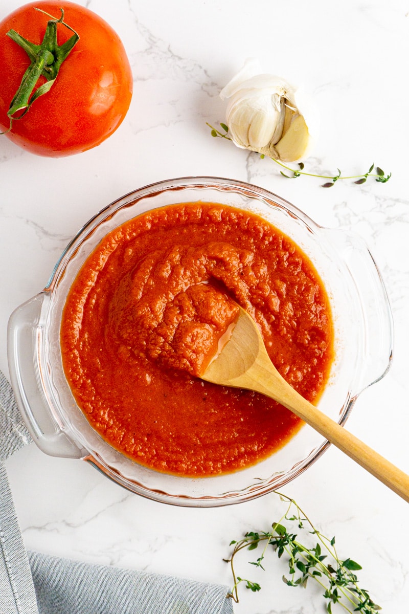 healthy tomato sauce